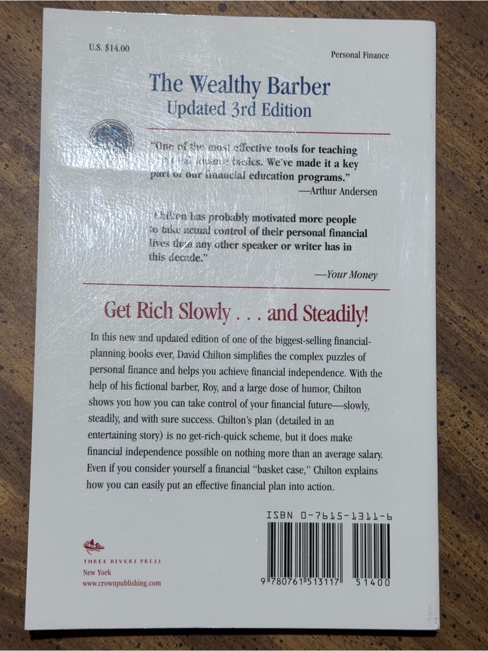 The Wealthy Barber - White Cover - Picture 5 of 6